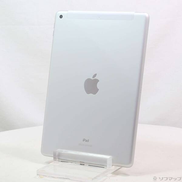 【中古】Apple(アップル) iPad 第7世代 32GB シルバー MW6C2J／A docomoロック解除SIMフリー 【377-ud】