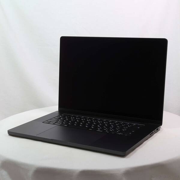 【中古】Apple(アップル) MacBook Pro 16.2-inch Late-2023 MRW13J／A Apple M3 Pro 12コアCPU_18コアGPU 18GB SSD512GB スペースブラック 〔15.3 Sequoia〕 【348-ud】