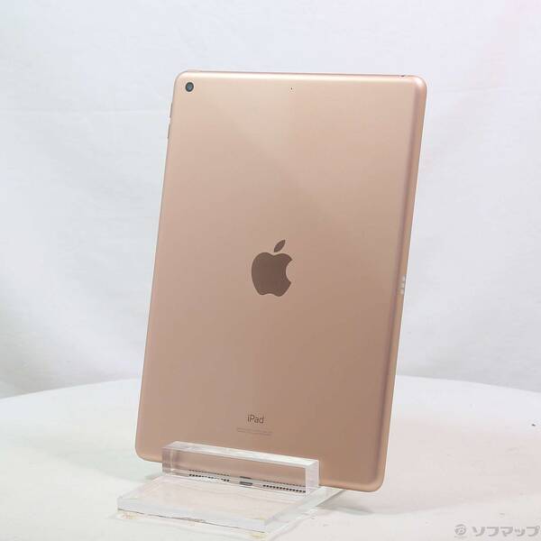 【中古】Apple(アップル) iPad 第7世代 32GB ゴールド MW762J／A Wi-Fi 【349-ud】