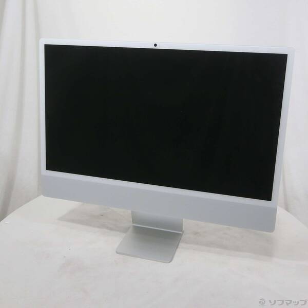 【中古】Apple(アップル) iMac 24-inch Late-2024 MWUU3J／A Apple M4 10コアCPU_10コアGPU 16GB SSD256GB シルバー 〔15.7 Sequoia〕 【258-ud】