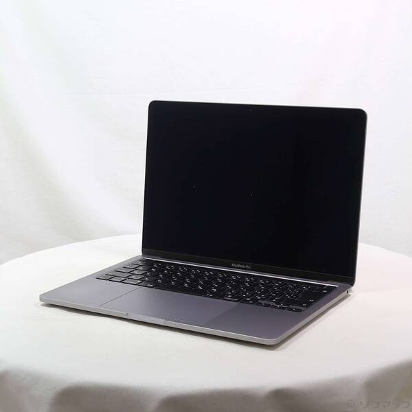 【中古】Apple(アップル) MacBook Pro 13.3-inch Late-2020 MYD92J／A Apple M1 8コアCPU_8コアGPU 16GB SSD2TB スペースグレイ 〔15.3 Sequoia〕 【258-ud】