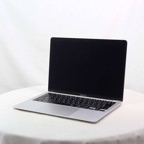 【中古】Apple(アップル) MacBook Air 13.3-inch Late-2020 MGN93J／A Apple M1 8コアCPU_7コアGPU 16GB SSD256GB シルバー 〔15.7 Sequoia〕 【297-ud】