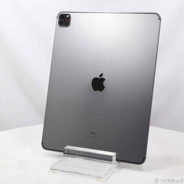 【中古】Apple(アップル) iPad Pro 12.9インチ 第4世代 256GB スペースグレイ MXF52J／A SIMフリー 【349-ud】