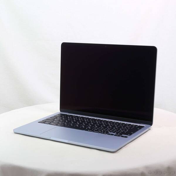 【中古】Apple(アップル) MacBook Air 13.6-inch Early-2025 MC6T4J／A Apple M4 10コアCPU_8コアGPU 16GB SSD256GB スカイブルー 〔15.7 Sequoia〕 【262-ud】