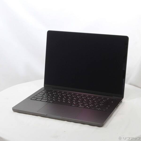 【中古】Apple(アップル) 〔展示品〕 MacBook Pro 14.2-inch Late-2024 MW2U3J／A Apple M4 10コアCPU_10コアGPU 16GB SSD512GB スペースブラック 〔15.7 Sequoia〕 【377-ud】