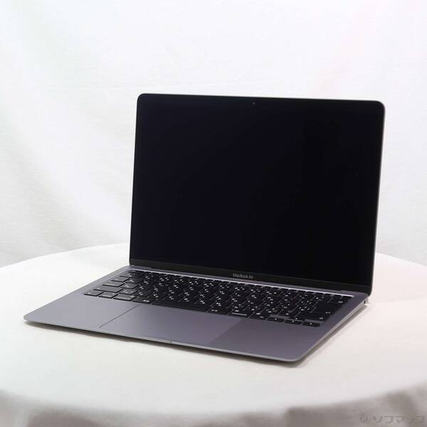 【中古】Apple(アップル) MacBook Air 13.3-inch Late-2020 MGN73J／A Apple M1 8コアCPU_8コアGPU 16GB SSD512GB スペースグレイ 〔14.7 Sonoma〕 【276-ud】
