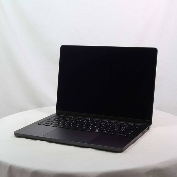 【中古】Apple(アップル) 〔展示品〕 MacBook Pro 14.2-inch Late-2024 MW2U3J／A Apple M4 10コアCPU_10コアGPU 16GB SSD512GB スペースブラック 〔15.7 Sequoia〕 【258-ud】