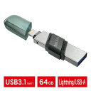SanDisk USBフラッシュメモリ SDIX90N-064G-GN6NN【ネコポス便配送制限8枚まで】