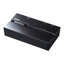 サンワサプライ 磁石付きUSB3.2手動切替器(2回路) ブラック SW-US3 【宅配便1梱包20点まで】