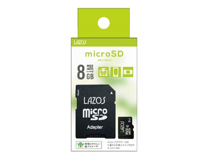 Lazos microSDHCメモリーカード ...の紹介画像2