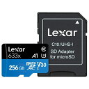 Lexar microSDXCJ[h 256GB LSDMI256BB633AylR|X֔z10_܂Łz