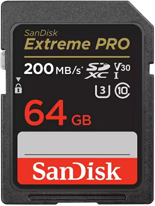 サンディスク SDカード UHS1 U3 Class10/64GB SDSDXXU-064G-GN4IN