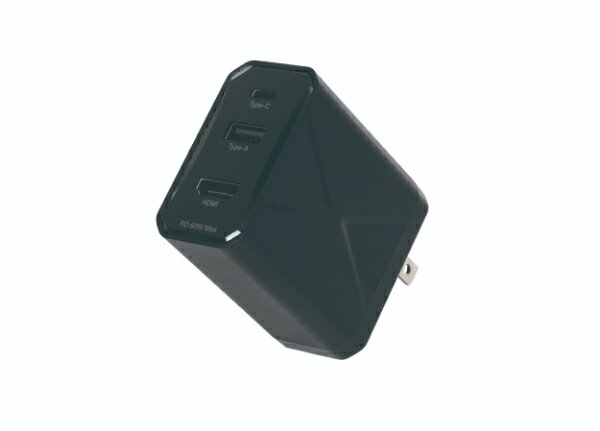 グリーンハウス ACアダプタ内蔵 USB Type-C ドッキングステーション ブラック GH-ACU3PA-BK【送料無料】