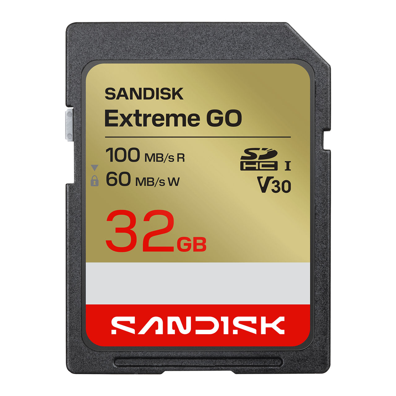 デジタルカメラ・ミラーレス一眼レフ向けの高性能SDHCメモリーカードです。 最大100MB/sの読み込み・60MB/sの書き込み速度を実現し、4K UHD動画の撮影・保存に対応。 V30・UHSーI・Class10規格認定で安定した高画質録画が可能です。 Extreme Speedテクノロジーで高速連写や大容量ファイルの転送もスムーズ。 ●規格 V30・4K UHD ●容量 32GB ●最大読み込み速度　100MB/s ●最大書込速度　60MB/s ※海外パッケージ品の為メーカーでのサポートはありません。 ※代理店保証：1年間 ※初期不良保証期間：商品到着日から2週間 ※購入前に必ず、ご利用機種の対応状況をご確認下さい。 ※正常な使用での故障の場合は、修理または交換対応となります。記録データなどは保証対象外となります。 お客様の責による原因の物理的破損、製品耐久性を超えた故障なども保証対象外となります。