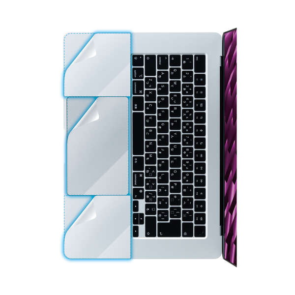 ELECOM MacBook Air 15.3インチ用プロテクターフィルム [PKT-MBA1523]