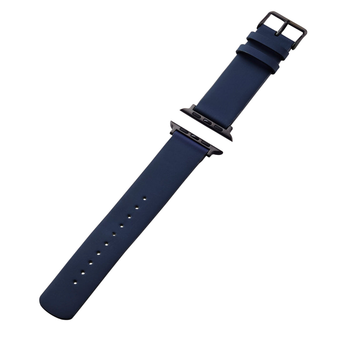 Apple Watch 49/46/45/44/42mm 소프트 가죽 밴드 네이비 [AW-45BDLNV]