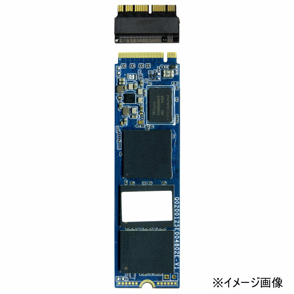 MacBook Air Mid2013以降専用 SSD 4TB [NVMeSSD-PCIe-4000 + NVMeSSD-PCIe-CON+2]