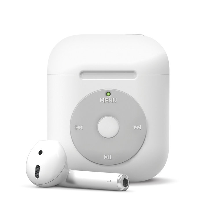 elago AW6 Airpods Case for AirPods 1 & 2 White [EAW6-BA-WH]