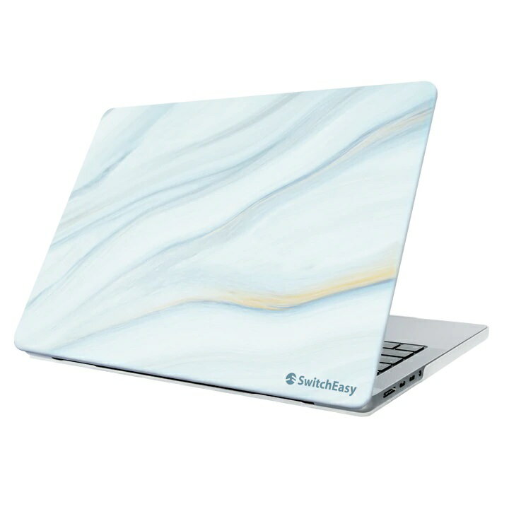 SwitchEasy Marble MacBook 2022M2/2016 13inch Protective Case Marble Cloudy White zCg GS-105-120-296-224 [SE_PC7CSPCML_WH]