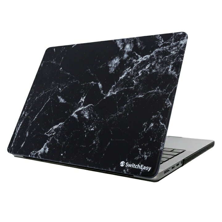 SwitchEasy Marble MacBook 2022M2/2016 13inch Protective Case Marble Black ubN GS-105-120-296-210 [SE_PC7CSPCML_BK]