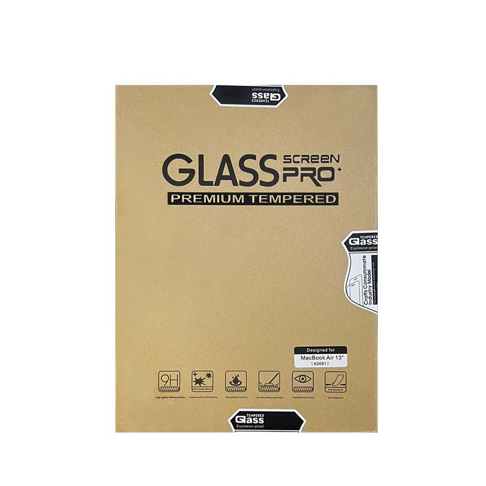 楽天Mac専門の秋葉館楽天市場店ノーブランド Glass Screen Protector for MacBook Air 13インチ M3 M2 液晶保護ガラスフィルム [MBA13M2-GlassSP]