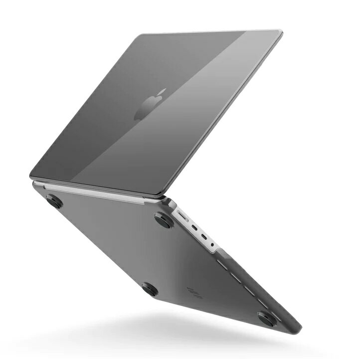 楽天Mac専門の秋葉館楽天市場店elago SLIM HARD CASE for MacBook Pro 16インチ M3/M2/M1 [EMB16M1PROSM-DGY]