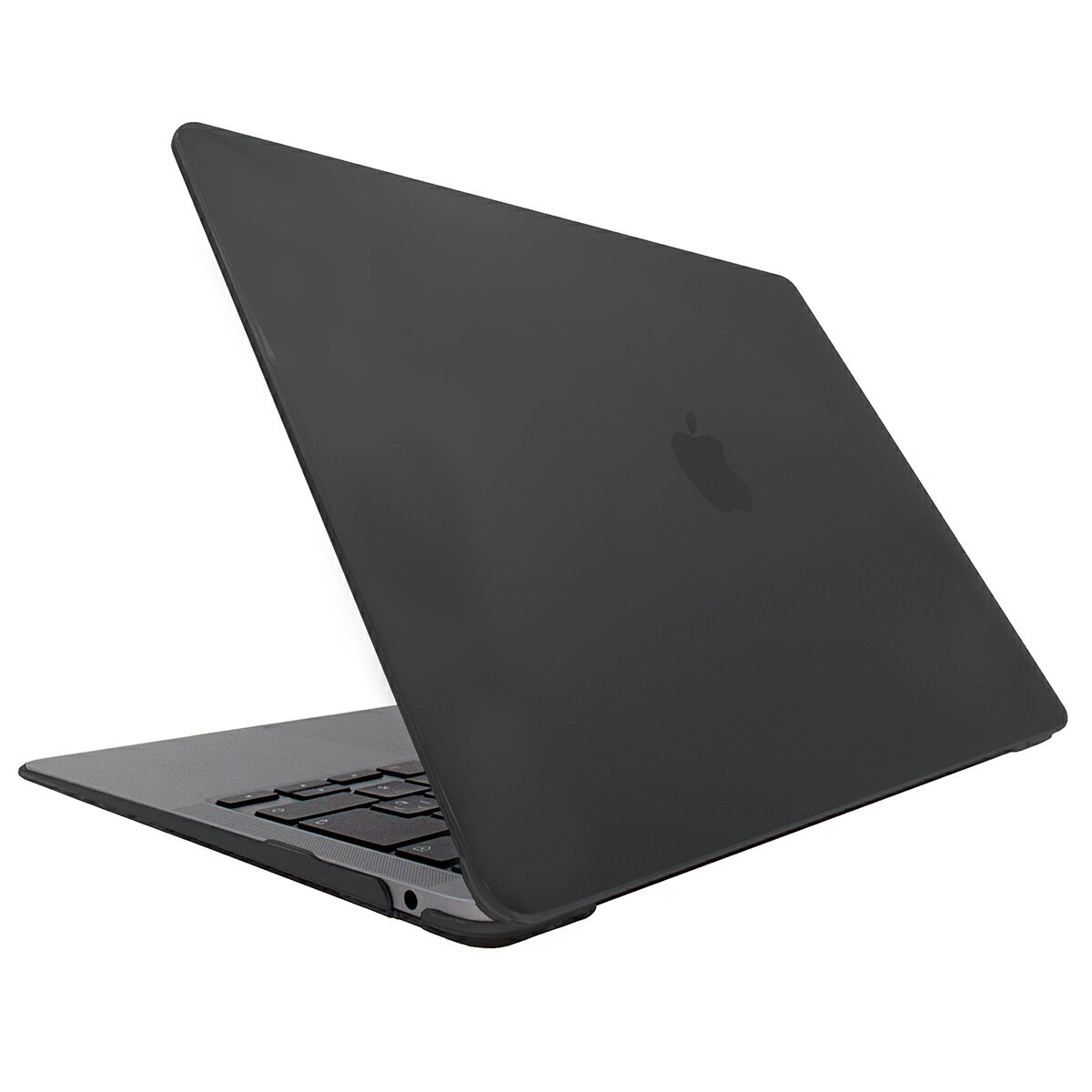 ノーブランド HardShellCase MacBookAir 13インチ 2018/2019/2020/M1 2020 Black [HSC-2020MBA13-BK]