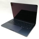 【中古品】Apple(アップル) MacBook Air M3 / 13インチ / 2024 / 16GB / 256GB / ミッドナイト / ランク:B / MRXV3J/A / 【中古品管理番号:35437】