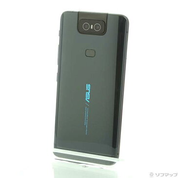 【中古】ASUS(エイスース) ZenFone 6 128GB ミッドナイトブラック ZS630KL-BK128S6 SIMフリー 【291-ud】 ◇06/06(土)新入荷！