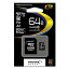 ハイディスク microSDXCカード HDMCSDX64GA2V30 ［Class10 /64GB］ HDMCSDX64GA2V30