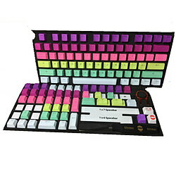 TAIHAO ̥åס Ѹ Rainbow Sherbet Keycap Set th-rainbow-sherbet-key...