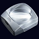 楽天ソフマップ　デジタルコレクションエッシェンバッハ menas LUX「メナス・ルクス」LEDライト付デスクトップルーペ60mm径／3倍　1438-30