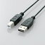 ELECOM(쥳) U2C-DB50BKUSB2.0֥ AۢΡBۡ5.0m/ξޤ/֥å U2CDB50BK