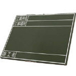 乐天商城 - シンワ測定 シンワ 黒板木製折畳式OG45x60「工事件名・工事場所・施工者」横 76877 76877