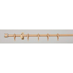 フルネス 装飾レール フェスタ 2m用(100-200cm) シングル 木目ミディアム
