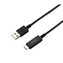 ELECOM(エレコム) 1.8m［USB-C ⇔ USB-A］2.0ケーブル 充電・転送　ブラック　MPA-AC18SNBK MPAAC18SNBK