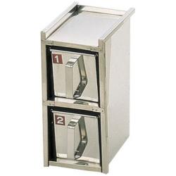 遠藤商事 SA18-8溶接引出式ヤクミ入 2段2ヶ入 ＜AYK17022＞ AYK17022