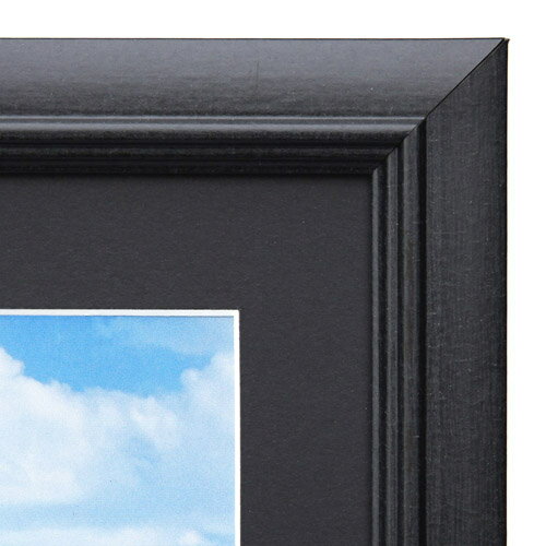 ハクバ 木製額 FW-04 ブラック W4切 FW-4-BKW4 ブラックW4切 FW4BKW4 [振込不可]