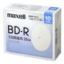 maxell 録画用ブルーレイディスクBD-R 10枚パック BRV25WPE.10SBC BRV25WPE.10SBC