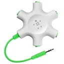 BELKIN マルチイヤホンスプリッター MixIt UPシリーズ ロックスター(グリーン) F8Z274btGRN F8Z274BTGRN