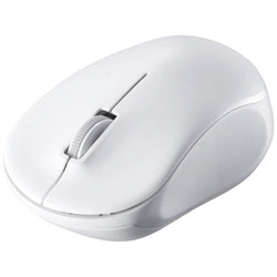 Wireless - BUFFALO(バッファロー） ワイヤレスIR LEDマウス［2.4GHz USB・Mac／Win］　BSMRW118シリーズ　静音（3ボタン・ホワイト）　BSMRW118WH BSMRW118WH