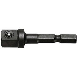 Rakuten - 長堀工業 ドライバーアダプター6．35x対辺四角12．7mmx50Lボール止付 4DA405NB 4DA405NB
