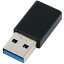 ͥå USB3.1Gen2Ѵץ A - C᥹ U32AC-MFAD ֥å U32ACMFAD