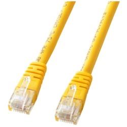 SANWA SUPPLY(サンワサプライ) KBT5T01YN　エンハンスドカテゴリ5単線LANケーブル KBT5T01YN