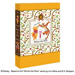 Nakabayashi L判3段ポケットアルバム 180枚収納（プー）1PL15033 1PL15033