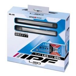 乐天商城 - IPF ML-06　デイランプ用LEDバルブ（面発光）　6000K（ホワイト）　400cd/100cd　12V用　車検対応　2個入 ML06