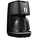 デロンギ ドリップコーヒーメーカー 「ディスティンタコレクション」(6杯分) ICMI011J-BK ICMI011J