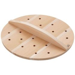 遠藤商事 SA厚手サワラ穴明木蓋 36cm ＜AKB08036＞ AKB08036