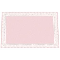 アーテック 無蛍光和紙テーブルマットレースB ピンク TE-L11（100枚入）L ＜QMTD902＞ QMTD902