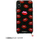 y݌Ɍz IPHORIA iPhone X/XS TPUP[X Lips Red 15518 15518 y864z [Us]